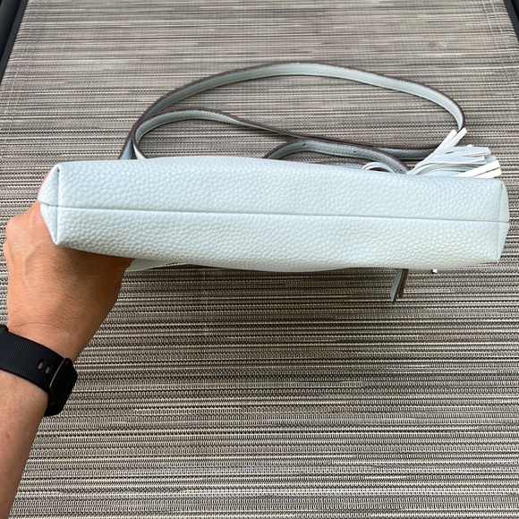 🎯Anne Klein Crossbody Bag Purse and Eyeglass Case Light Blue - Picture 5 of 14